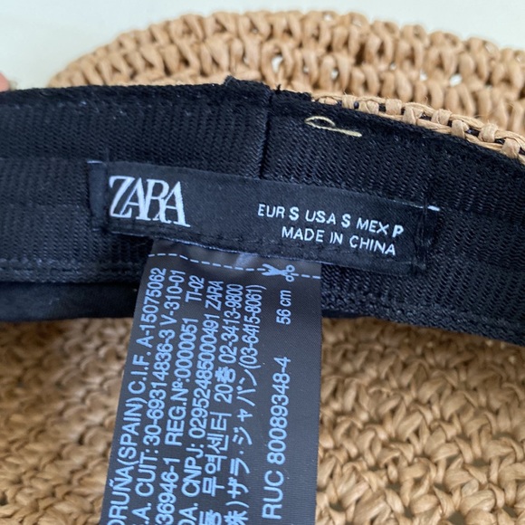 Zara Woven cap - Picture 3 of 4